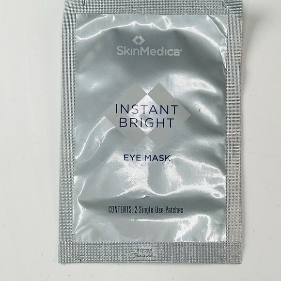 SkinMedica Instant Bright Eye Mask Hydration Puffiness Brighten New - Picture 1 of 4
